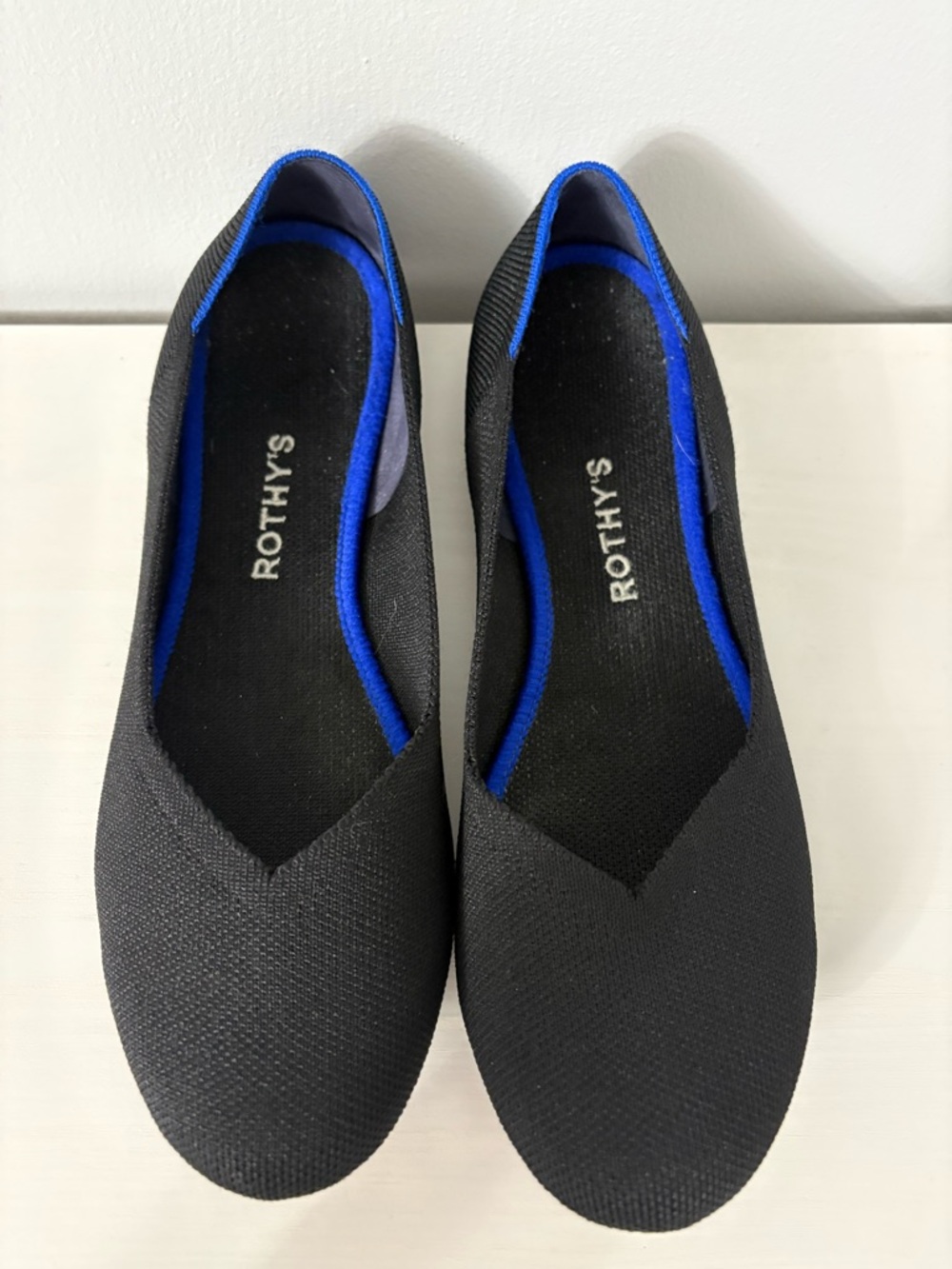 Rothy’s The Flat | Classic Black Solid | Size 10.5 - Picture 2 of 8